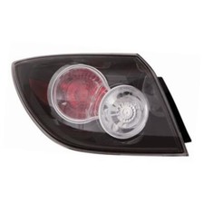 Rückleuchte Heckleuchte Rücklicht links äusserer Teil weiß für Mazda 3 BK