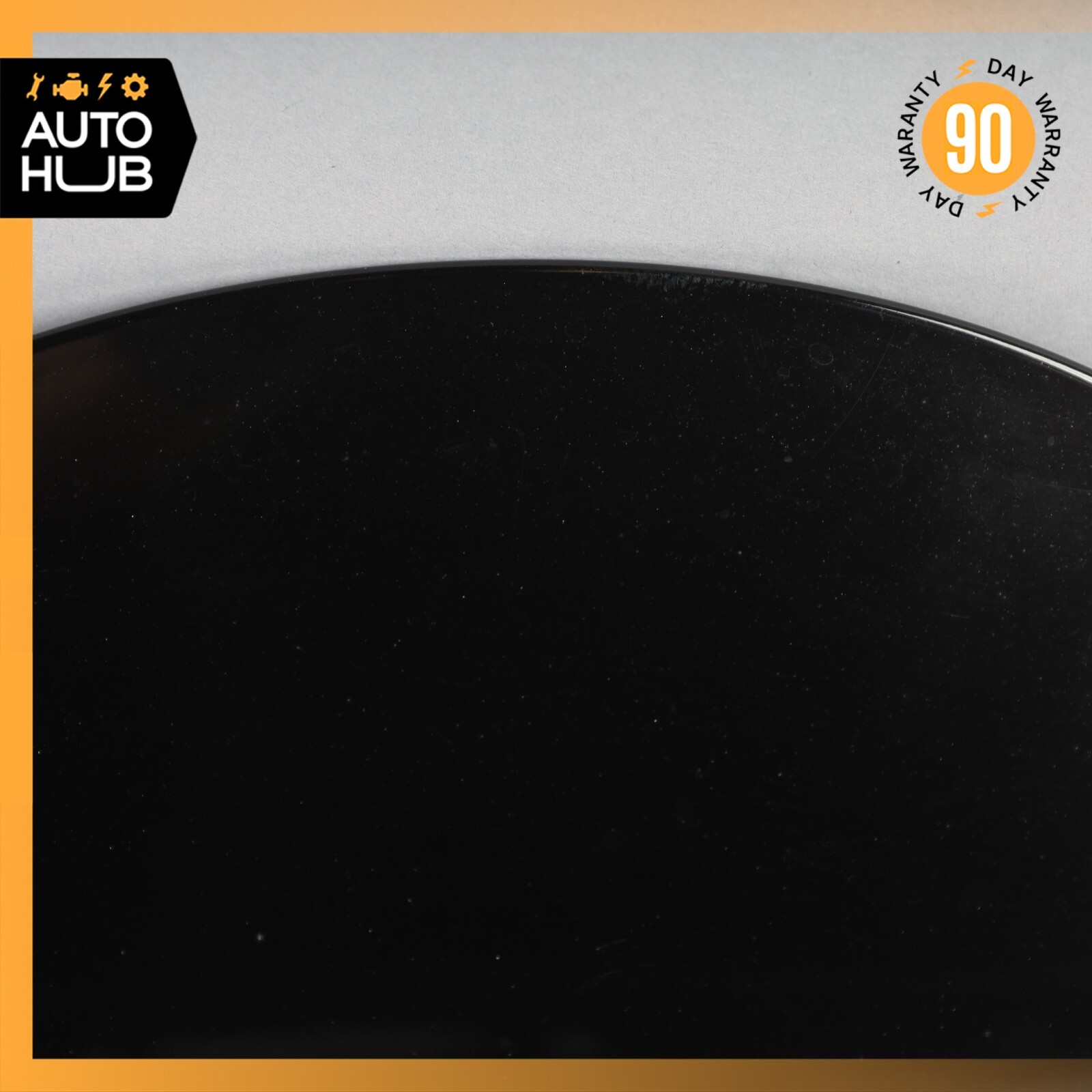17-20 Maserati Levante S M161 Fuel Gas Tank Lid Door Cover Black OEM 26k