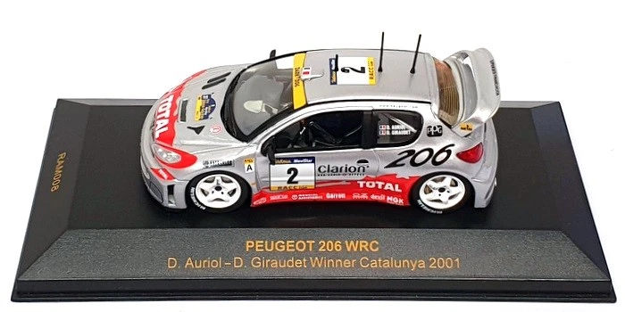 Ixo Escala 1/43 RAM008 - Peugeot 206 WRC #2 Ganador Catalunya 2001 Foto 4 de 4