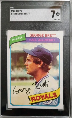 1980 Topps George Brett #450 card