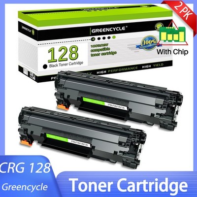 2PK Black 126 CRG126 CRG128 Toner For Canon Imageclass MF4412DN MF4410 MF4890dw