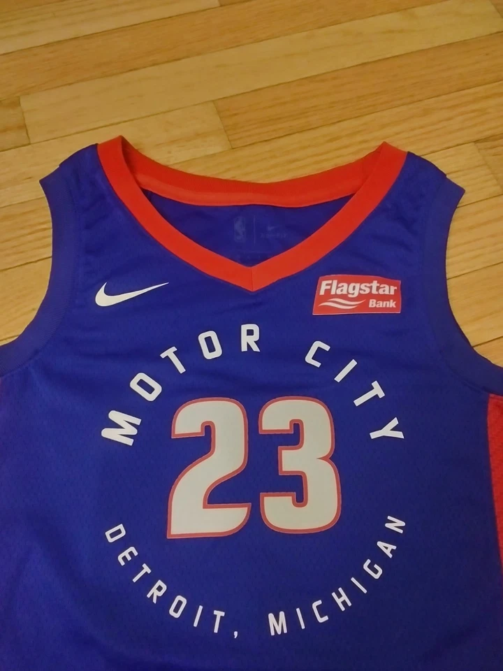 Мужская футболка Blake Griffin Detroit Pistons NBA Nike Dri-Fit City Edition размер S (40) - Изображение 3 из 4