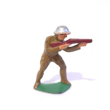 AMERICAN METAL Co. #AM29 RARE Dimestore Lead Toy Soldier STANDING FIRING