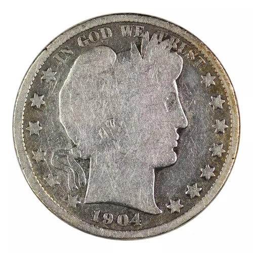 1904-O Barber Half Dollar Good Condition