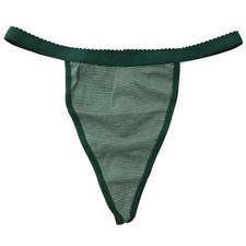 NEW Victoria's Secret VTG 100 Cotton Signature V-String Thong Panty LARGE