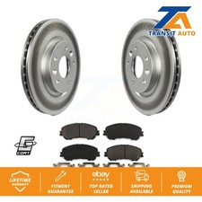 Coat Disc Brake Rotor Semi-Metallic Pad Front Kit For Nissan Rogue Sport Qashqai