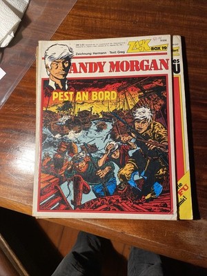  Zack Comic Box Band 19 Andy Morgan: Pest an Bord 1975