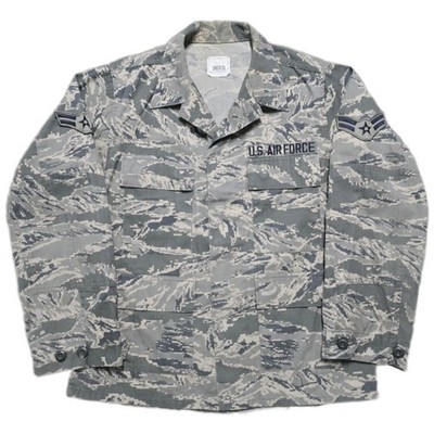 U.S. Air Force Utility Jacket Mens XS 36 ABU Tiger Stripe Camouflage