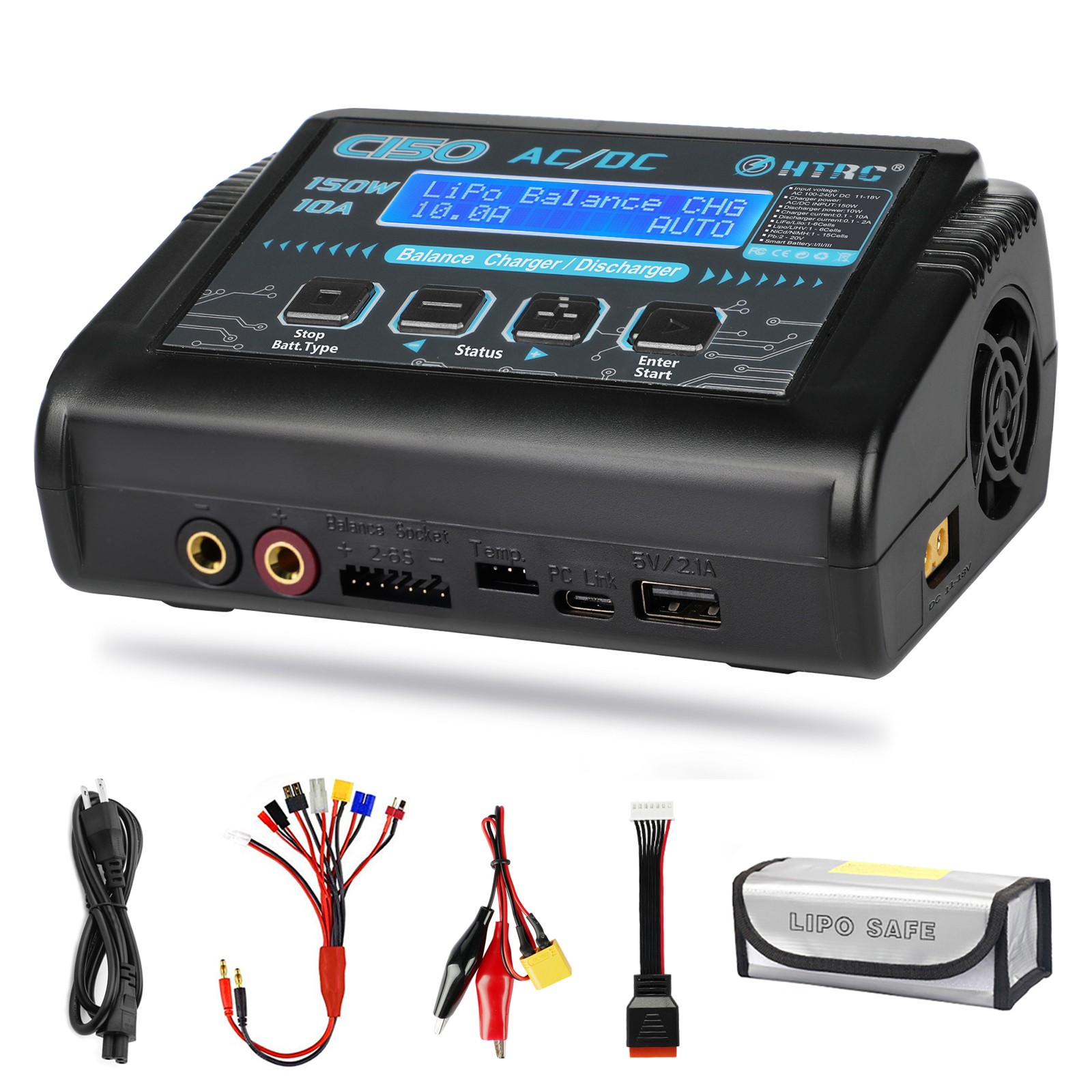 Charger 150w 10a Balance Charger Fast Charge
