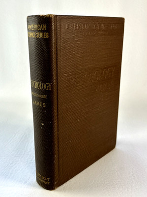 Psychology American Science Series Briefer Course William James Harvard 1892