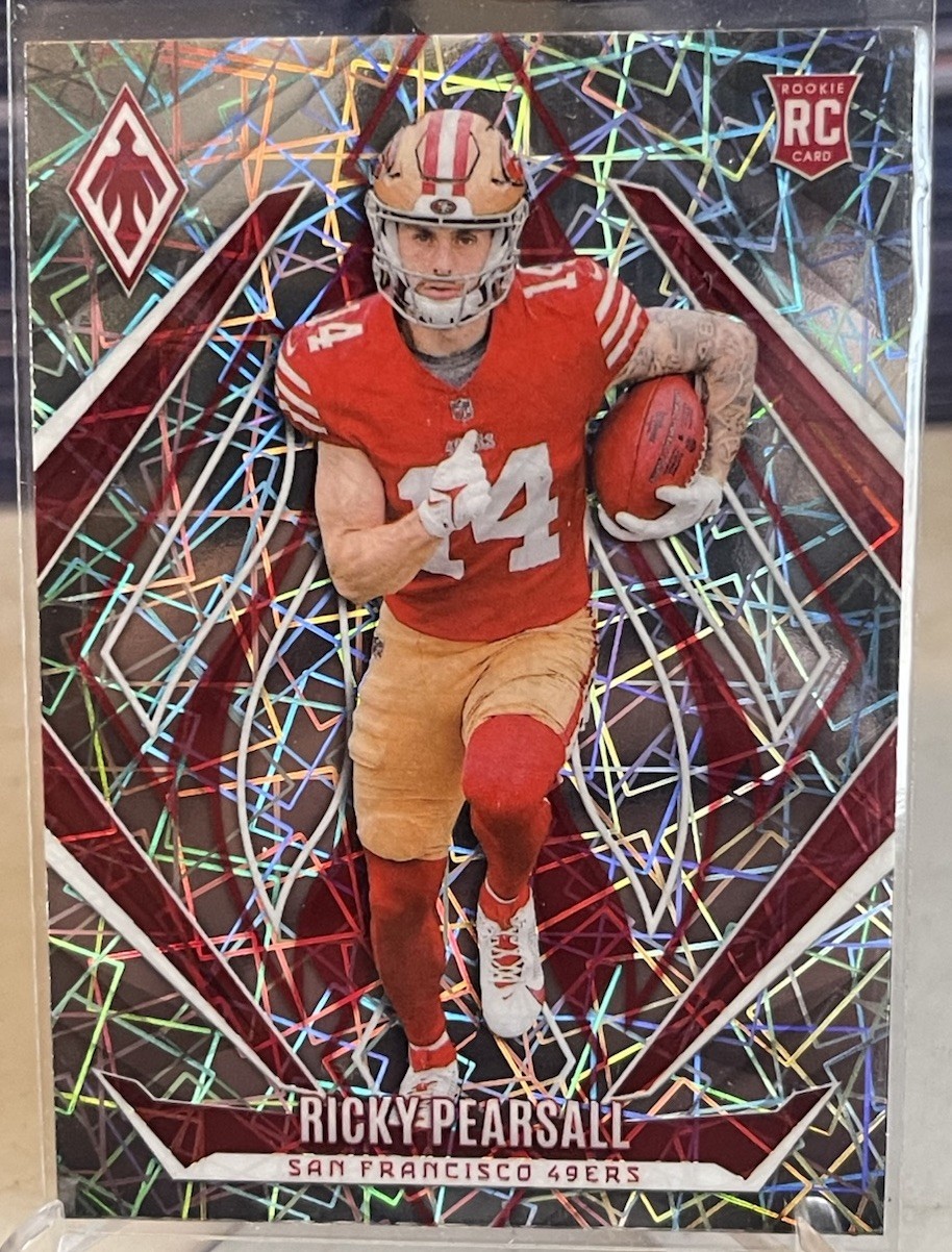 2024 Panini Phoenix Lazer Prizm Ricky Pearsall RC 49ers #234 Rookie