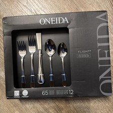 Oneida FLIGHT - Stainless Steel 65pc. Flatwar...