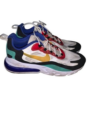 Nike Air Max 270 React Bauhaus AO4971-002 Mens Size 10 Running Shoe Multicolor