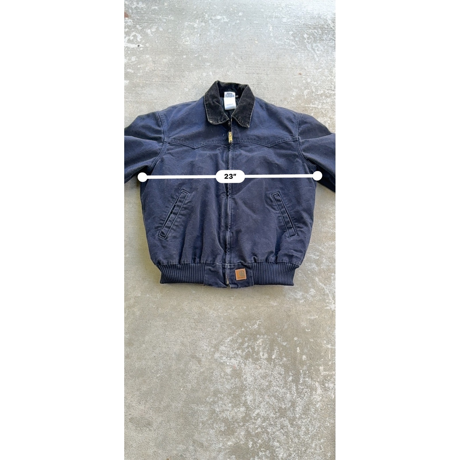 Carhartt Retro Santa Fe Jacket Midnight Blue Sandston… - Gem