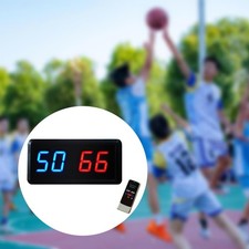LED Electronic Scoreboard US Plug Clear Display Portable Supplies Adjustable