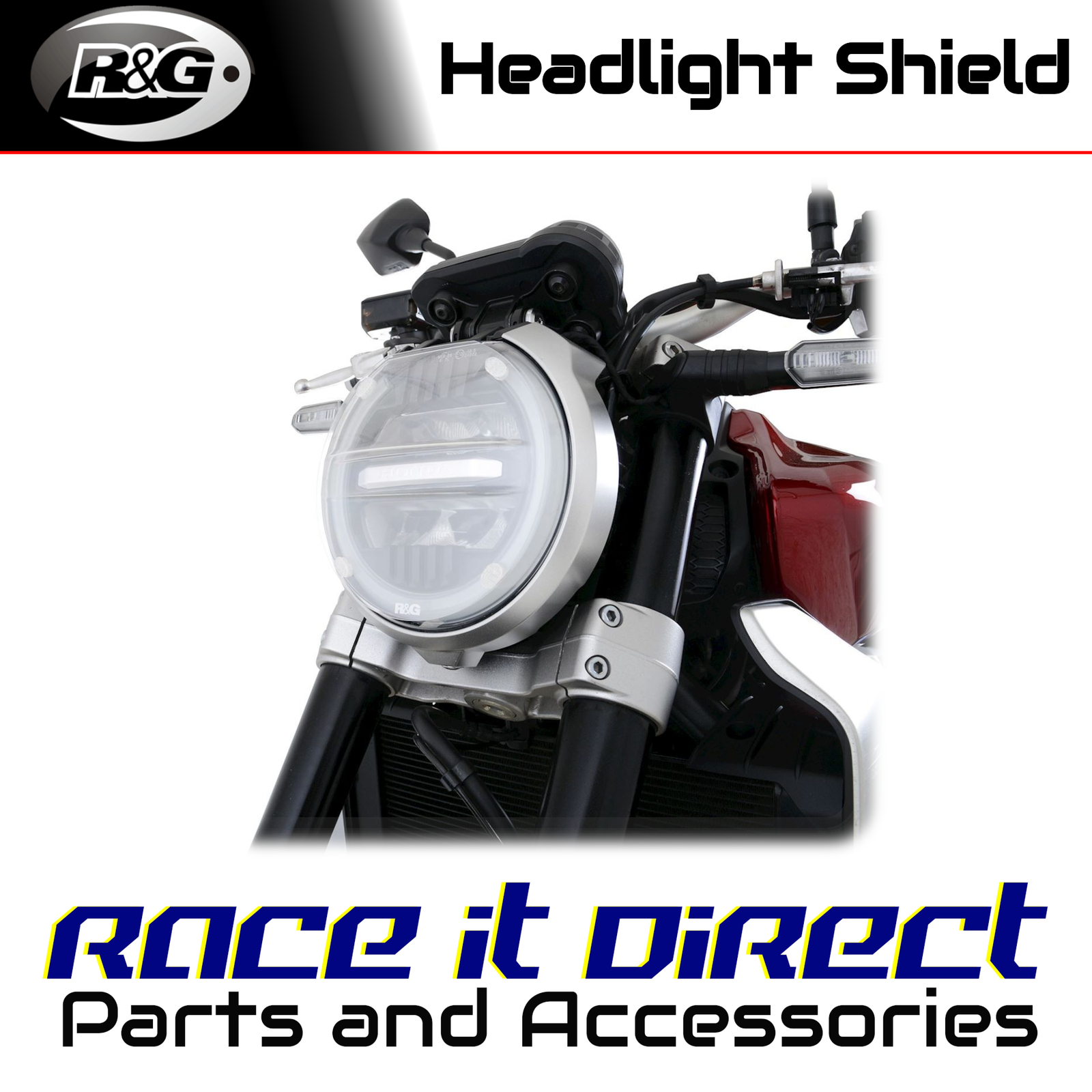 R&G - HLS0079CL - Headlight Shields