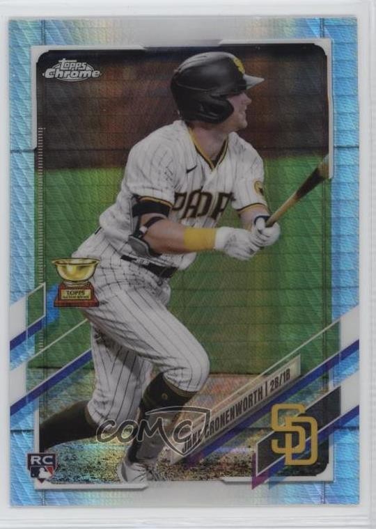 2021 Topps Chrome Prism Refractor Jake Cronenworth #49 00jz
