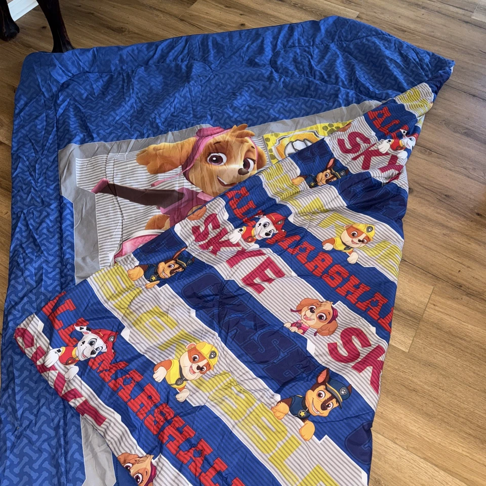 Manta edredón reversible tamaño doble Paw Patrol Foto 4 de 4