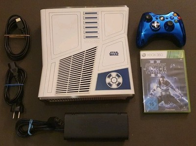 Microsoft Xbox 360 Star Wars Edition 320 GB + Blauem Controller - Konvolut  174