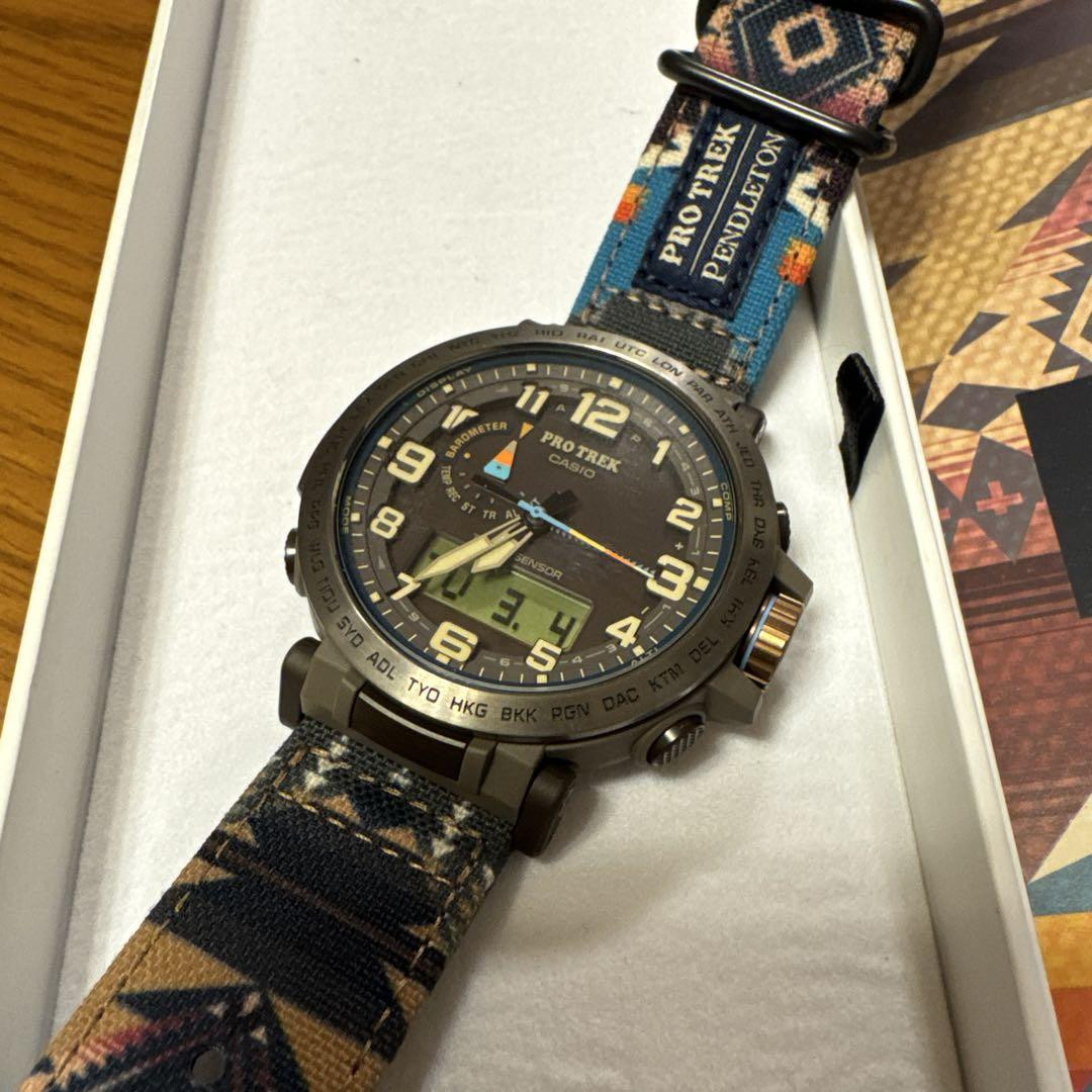 Casio Pendleton Pro Trek Web-Only Prg-601Pe-5Jr | eBay Casio Pendleton Pro Trek Web-Only Prg-601Pe-5Jr | eBay