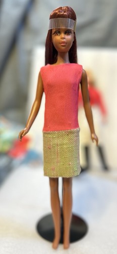 Barbie Puppe 1967 Mattel Francie schwarz Vintage Original 1. Edition RAR Vintage