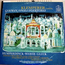 Klemperer - Klemperer Conducts German Opera Overtures, LP, (Vinyl)