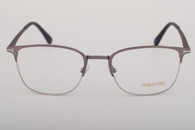 Tom Ford 5453 013 Matte Light Ruthenium Eyeglasses TF5453 013 52mm