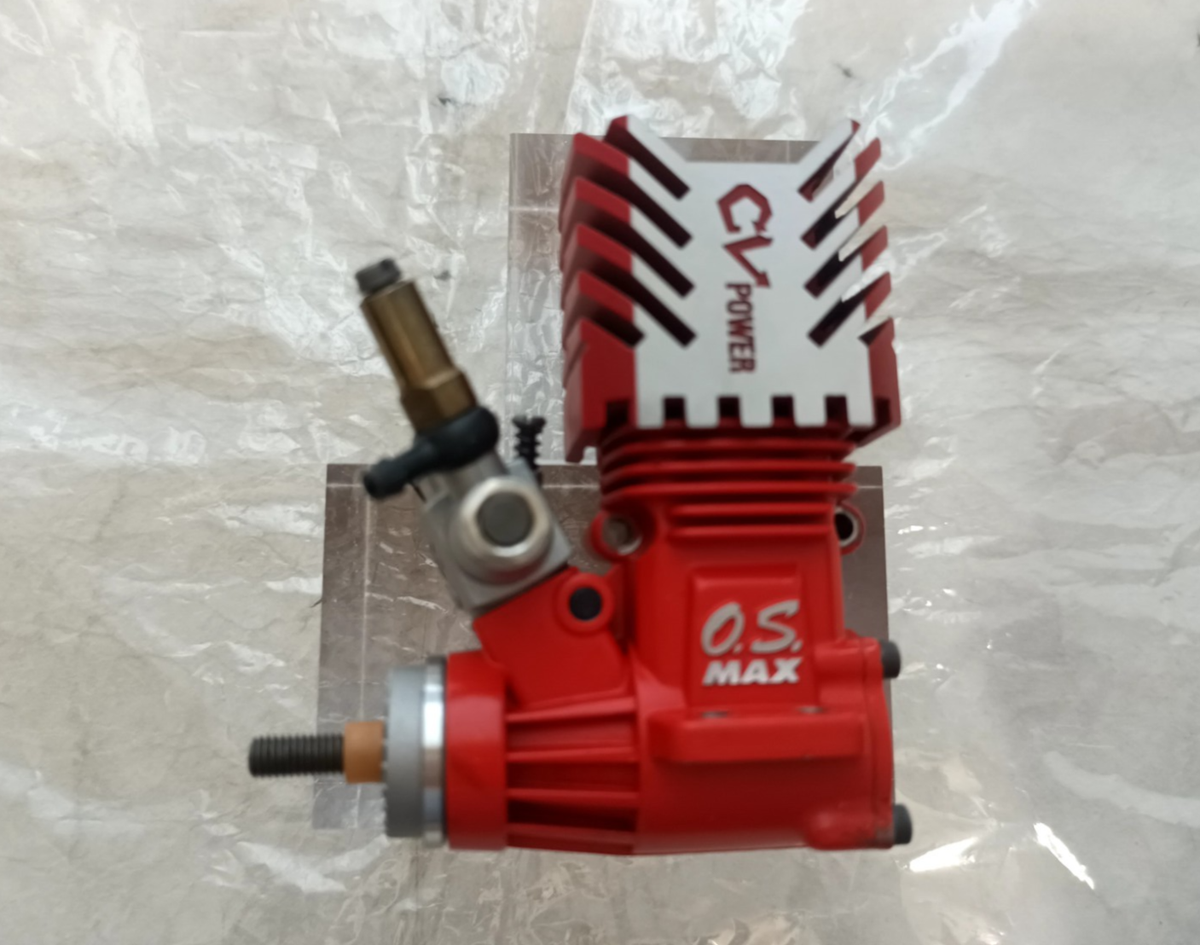 O.S. MAX 12CV Engine OS Radio Control Used Item Red | eBay