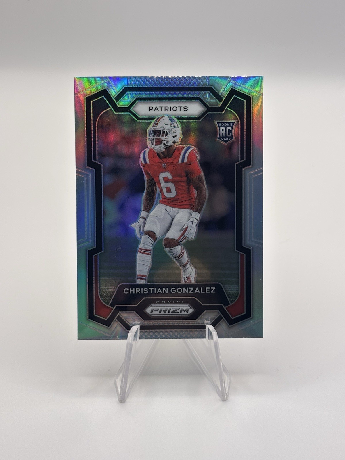 2023 Panini Prizm - Rookies Christian Gonzalez #369 Silver Prizm (RC)