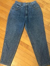 Vintage Lee Jeans Womens 12 Petite Blue Denim Union Stamp 90s Made In USA