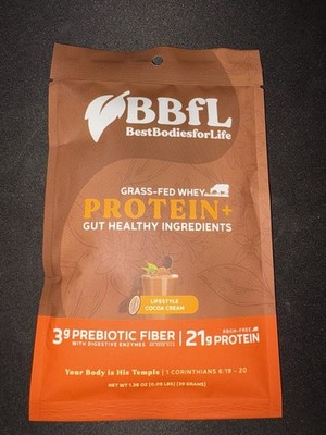 BBfL Grass-Fed Whey Protein Shake   21g rBGH-Free Protein Cocoa + Apple Cider...