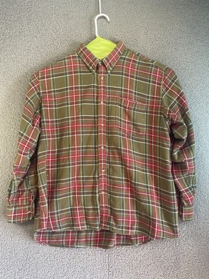 Red Head Brand Co. Men s Flannel Button-Up Shirt 2XL Plaid Button up