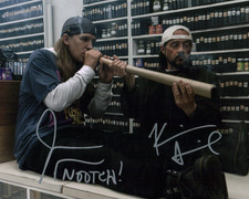 Jay and Silent Bob 8x10 Jason Mewes & Kevin Smith Signed Photo JSA Cert Auto