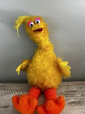 Vintage 1980 Talking Sesame Street Big Bird Plush
