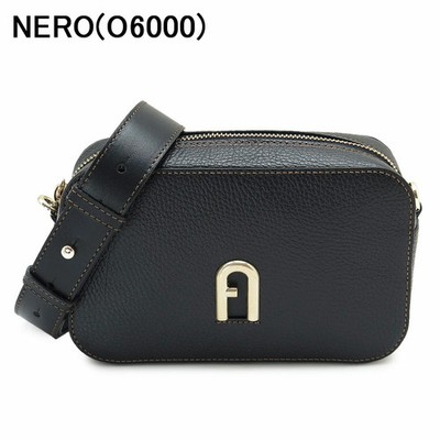 Furla Women's PRIMULA Mini Crossbody bag Leather Shoulder Bag Black or white