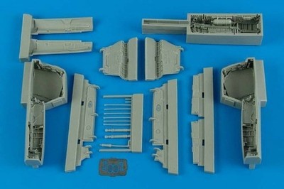 F-14 Tomcat wheel bay for Hobby Boss / 1:48 - Aires 4565