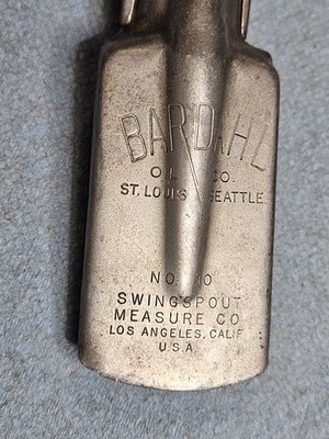 Vintage Bardahl Oil Co Seattle St Louis Swing Spout No. 10 Oil Can Spout USA