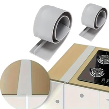 2 Pack Flexible Kitchen Stove Gap Covers Silicone Gap Fillers Between Counter...
