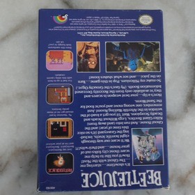 Nintendo NES Beetlejuice VERY GOOD CIB Complete