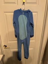 Disney Stitch Costume Pajama Jumpsuit Lilo Stitch Child Size Medium 8