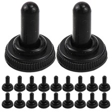 30 Pcs Waterproof Button Switch Cover Sealing Silicone Cap Toggle Rocker Sleeve