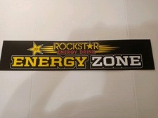 Rockstar Energy Drink Vinyl Energy Zone Window Sign