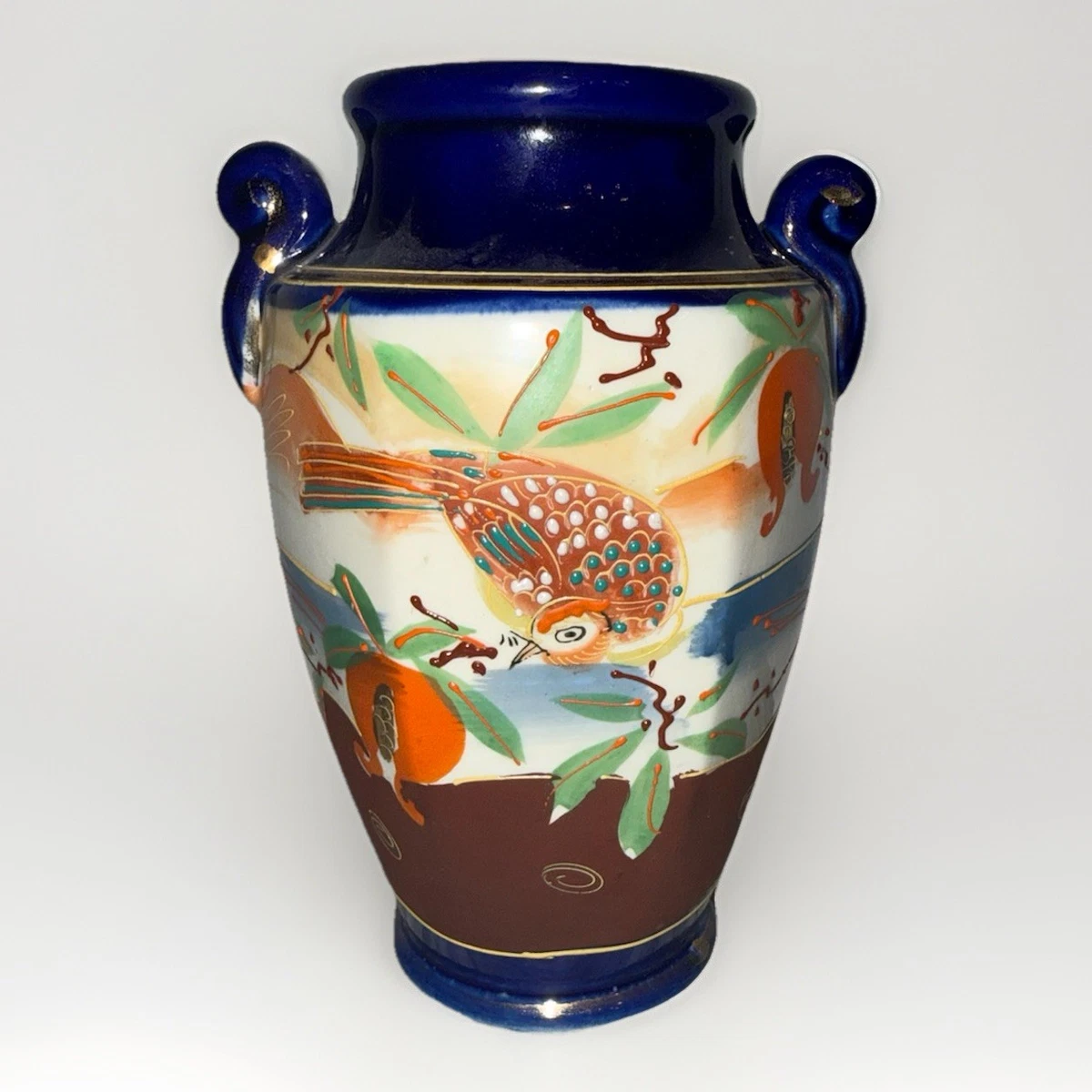 Japan Bird Vase Indiana Antique Japanese Vases for sale | eBay