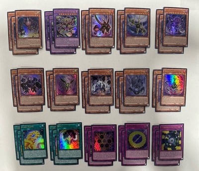 Yugioh Cubic Deck 45 Cards ULTRA RARE Karma Complete Budget Tournament Ready