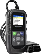 OBD2 Scanner Diagnostic Tool, Code Reader, Voltage Tester, Check Engine Light Fa