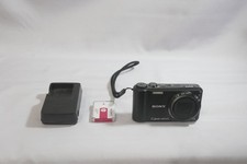SONY Cyber-shot DSC HX5 Black Tested Working With Battery Charger From Japan