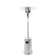 48000 -BTU Stainless steel Stainless steel Floorstanding Liquid propane heater