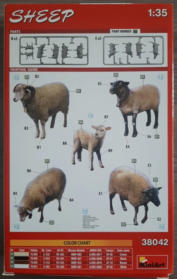 1:35 - MINIART 38042 Sheep - Photo 2/2