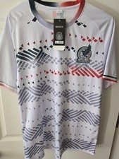 Mexico TRAINING short Sleeve Jersey Size LARGE 
