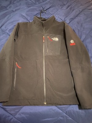 The North Face Summit Series Soft Shell Jacket Black Mens Large Full Zip